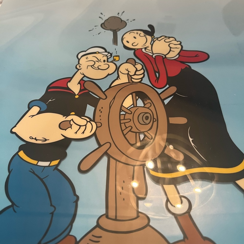 Popeye and Olive Oil Collectable cell